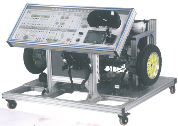 DYQC-16比亚迪秦混合动力驱动传动系统（发动机、电机控制器、驱动电机与变速箱）实训台